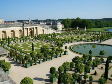 Рис.3. Сад Версаль во Франции