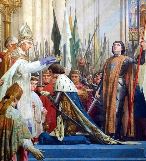 Рис. 11. Коронация Карла VII