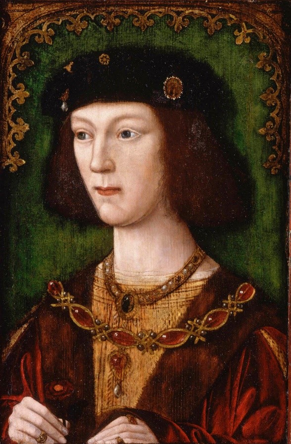 Рис. 1. Портрет Генриха VIII в молодости