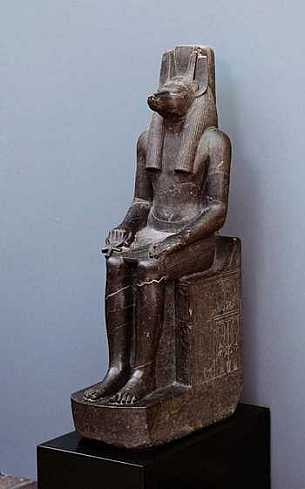 Рис. 4. Египетский бог Анубис 