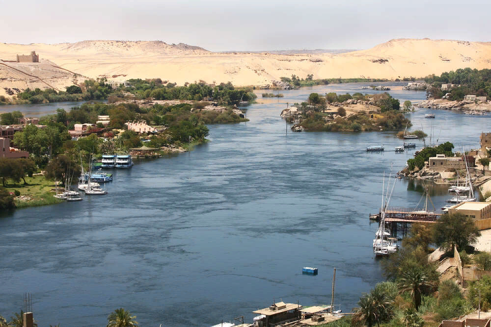 Р<i>ис. 1. Долина Нила в Египте. Современная фотография</i>