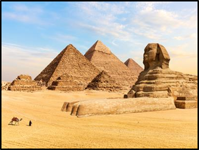 Рис. 5. Пирамиды Гизы
