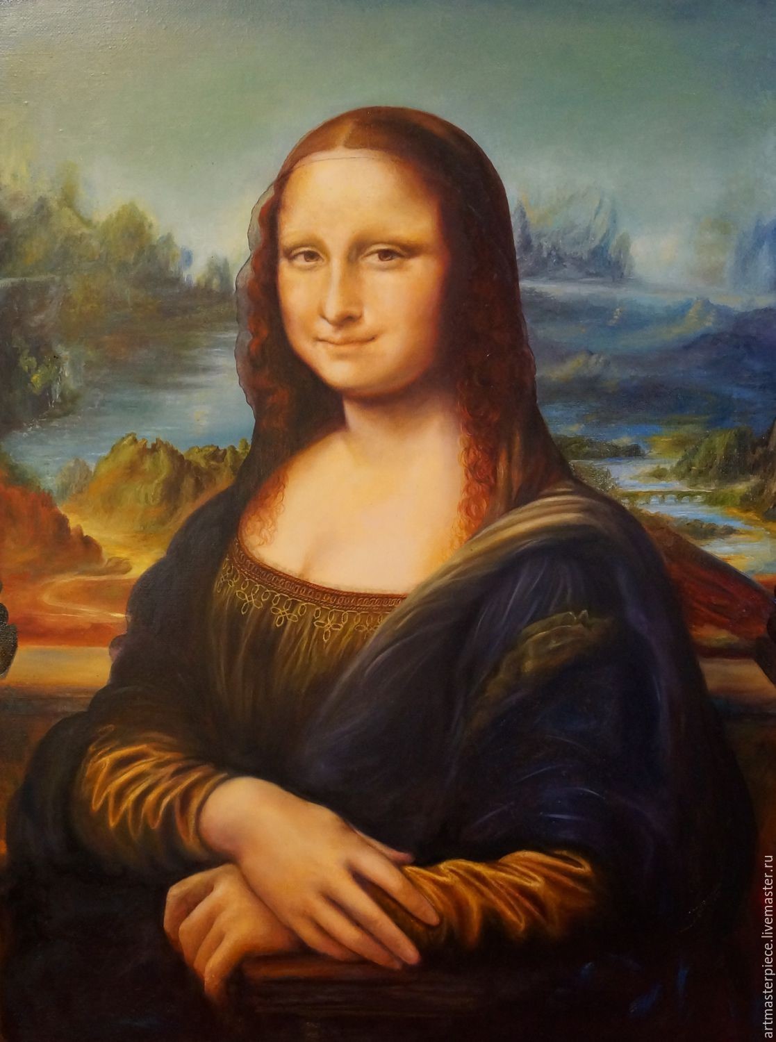 Рис. 6. Мона Лиза