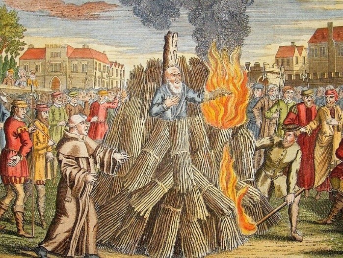 Рис. 5. Инквизиция. Сожжение еретиков