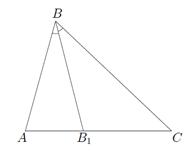 Рис. 4. Треугольник ABC