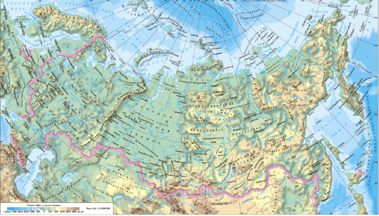 <strong>Рис. 15. Карта России</strong>