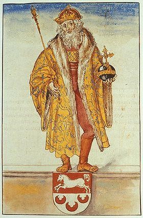 Рис. 4. Оттон I Великий. </p><p>Художник Лукас Кранах Старший. XVI в.