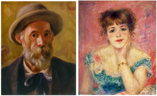 Рис. 21. Огюст Ренуар (1841–1919) и его «Портрет актрисы Жанны Самари»