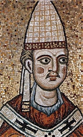 Рис. 3. Папа Римский Иннокентий III. Мозаика