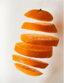 <strong>Рис. 7. Разделили апельсин «по параллелям»</strong>