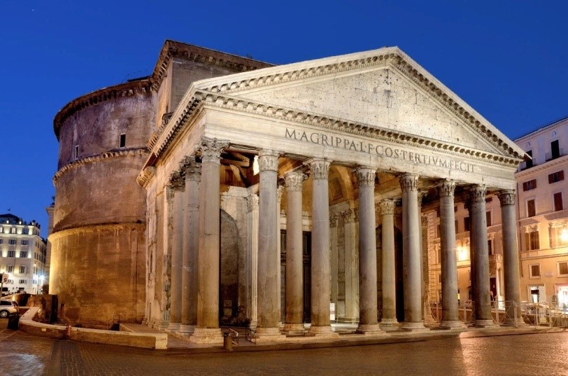 Рис. 2. Римский Пантеон. Внешний вид. Современная фотография