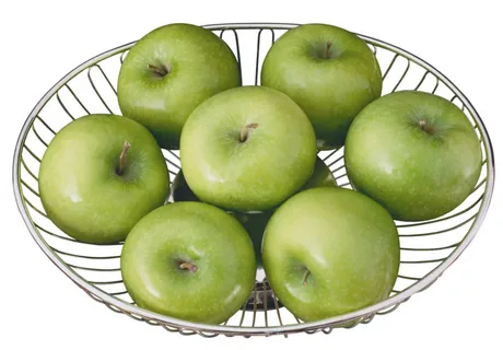 Сколько яблок на тарелке?